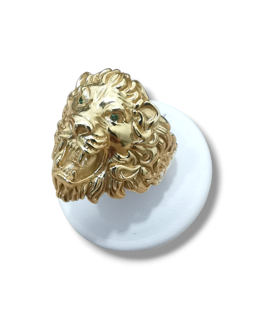Anello Testa di Leone 750/1000