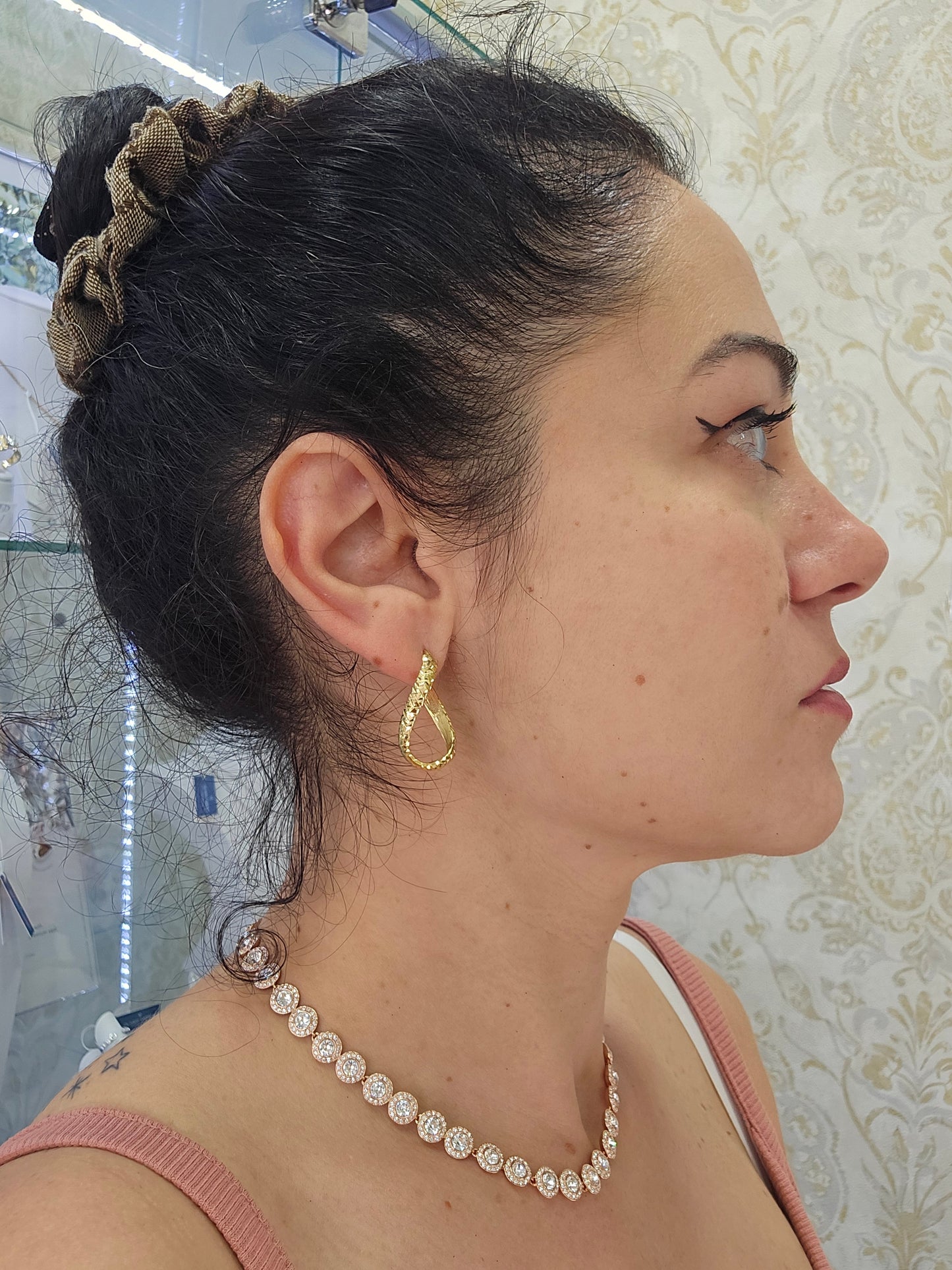 Orecchini Pendenti Oro 18kt