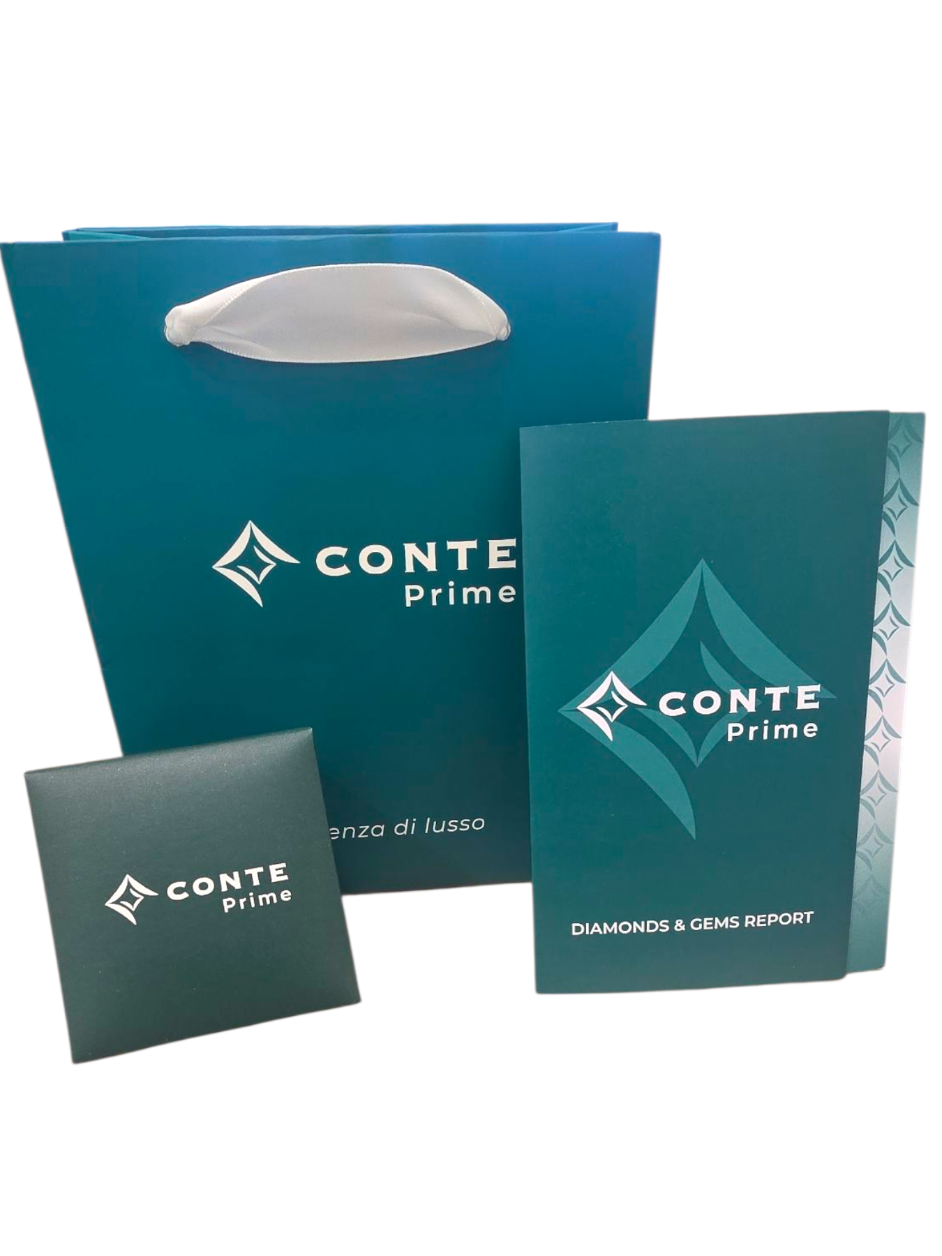 Anello Trilogy con diamanti