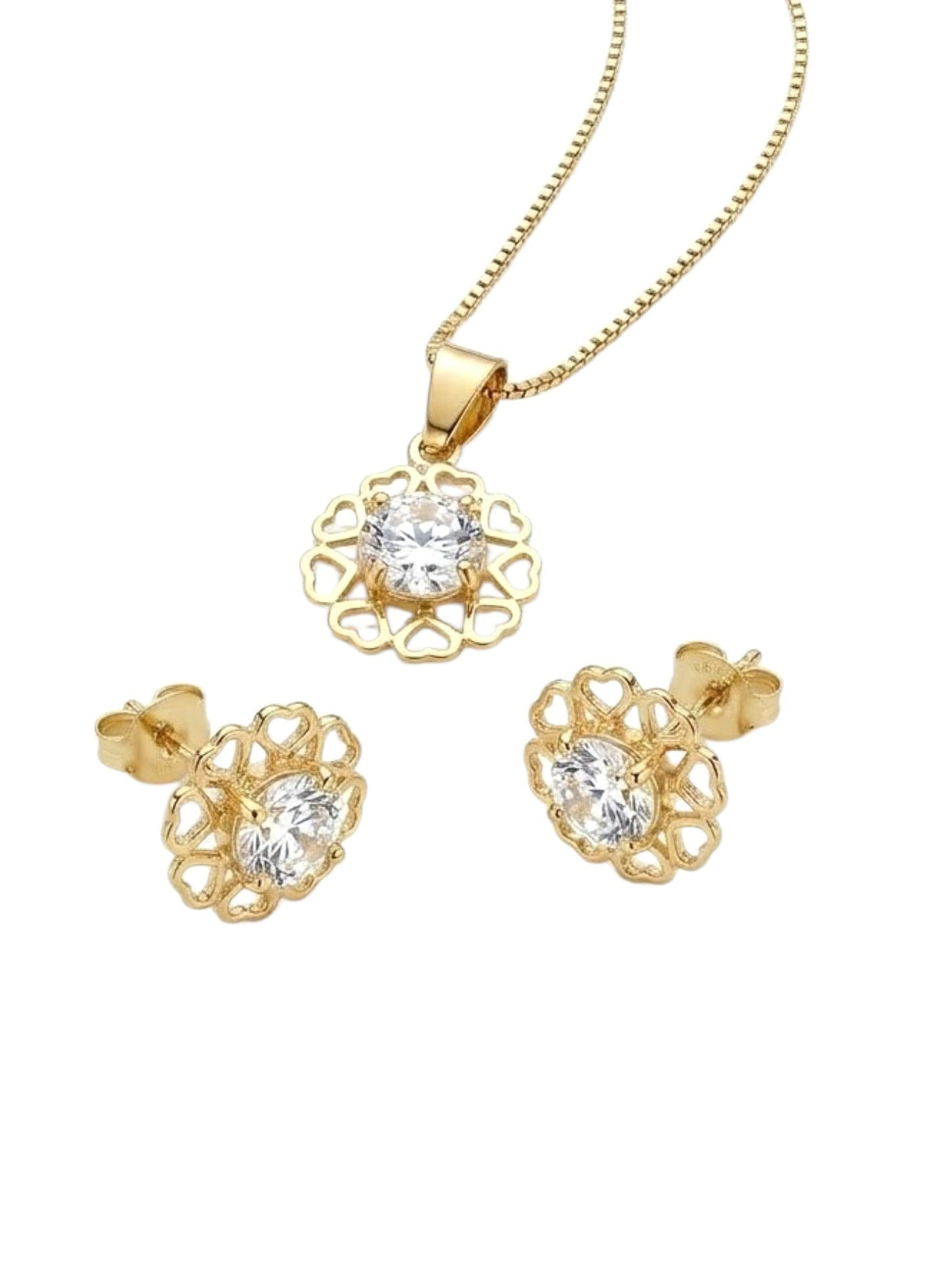 Set Donna Oro 18 kt
