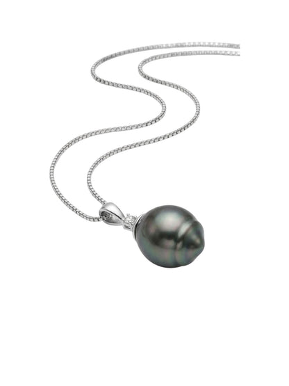 Collana Perla Tahiti Miluna Oro 750/1000