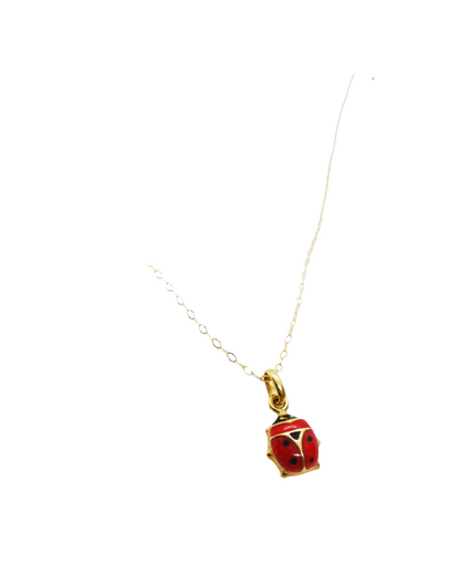 Collana Coccinella Bambina 750/1000