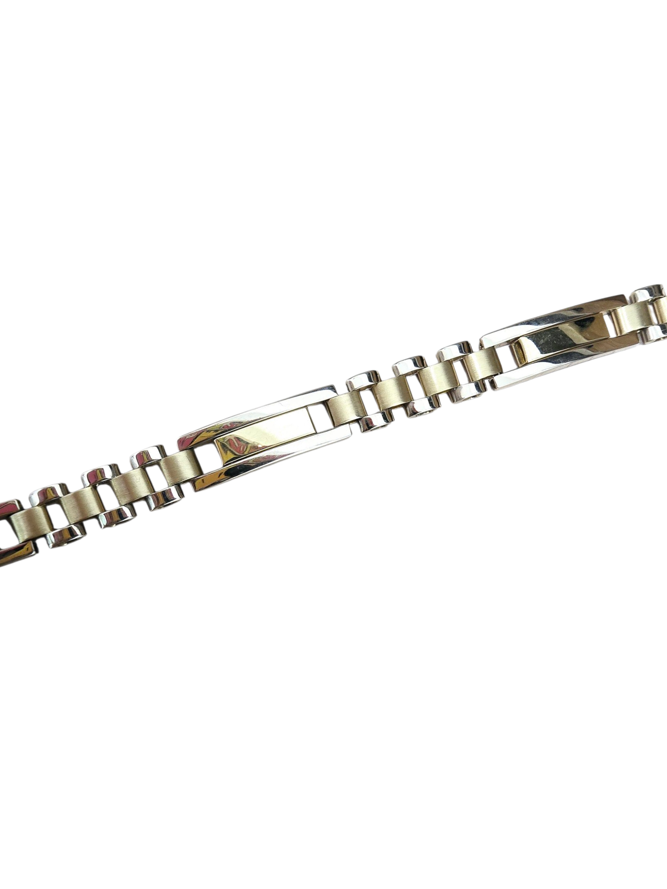 Bracciale Bicolore Uomo Oro 750/1000
