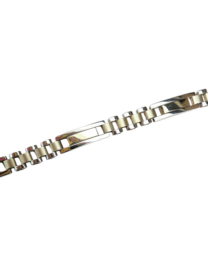 Bracciale Bicolore Uomo Oro 750/1000