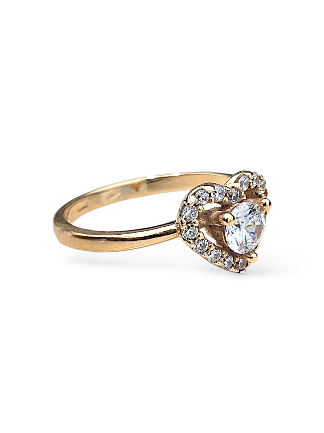 Anello Cuore Donna 750/1000