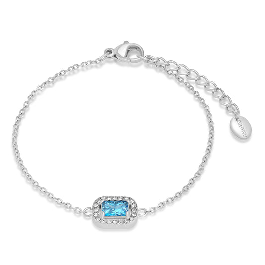 Bracciale Cristallo rettangolare turchese
