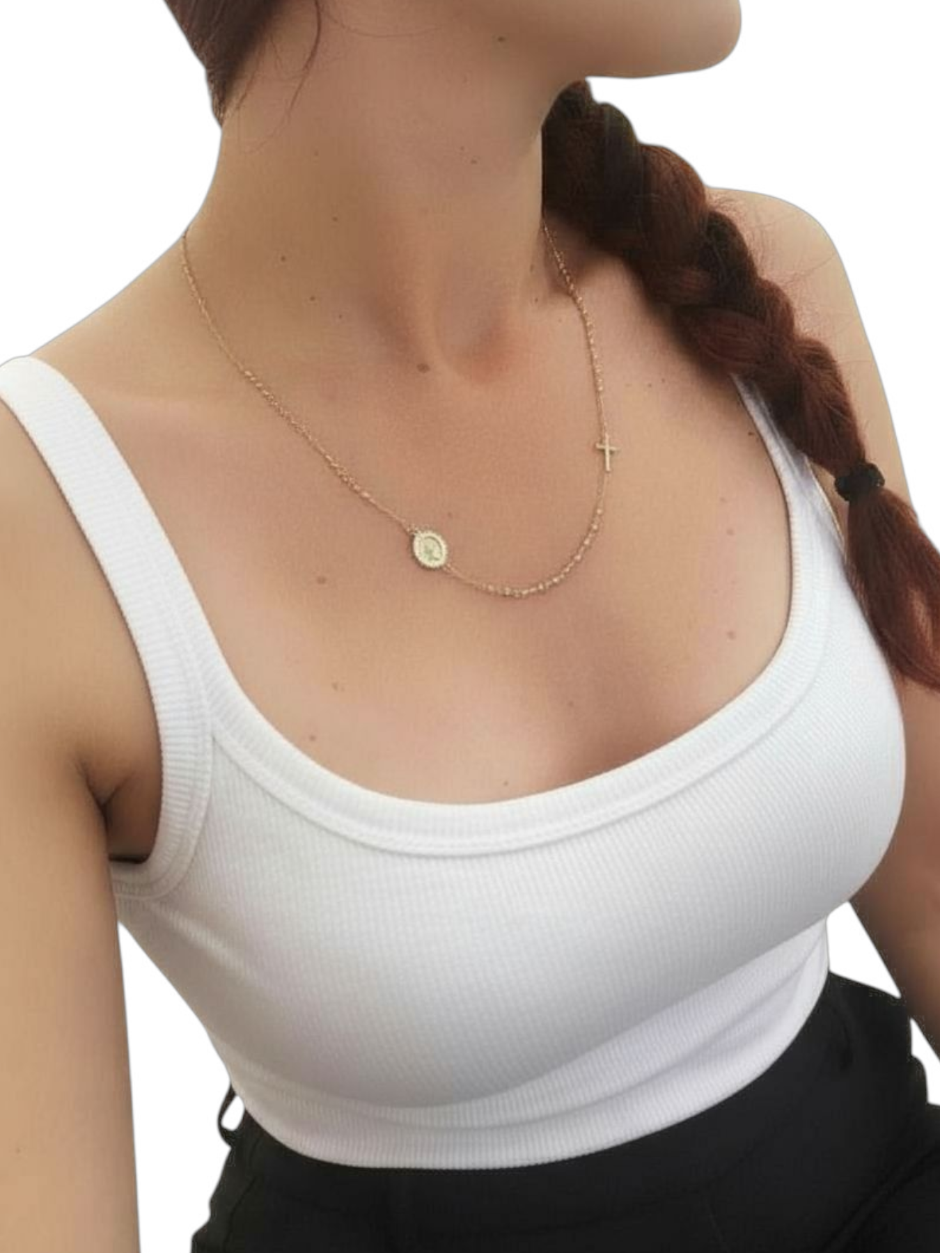 Rosario Girocollo Donna 750/1000