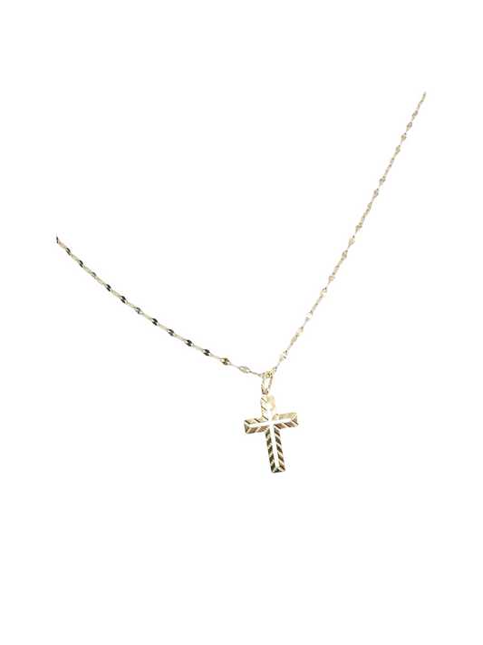 Collana Croce Oro 750/1000