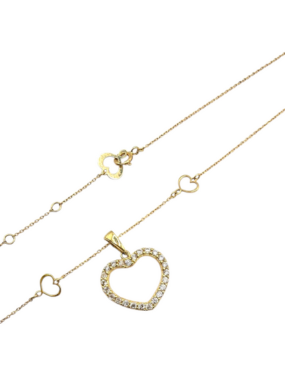 Collana "Love Glow" Oro 750/1000