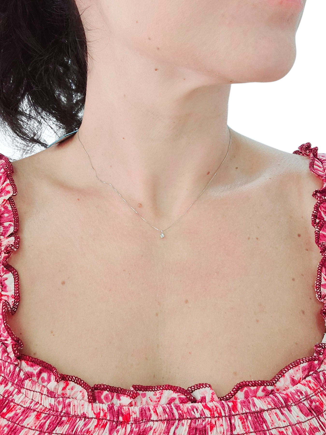 Collana Gallery con diamante