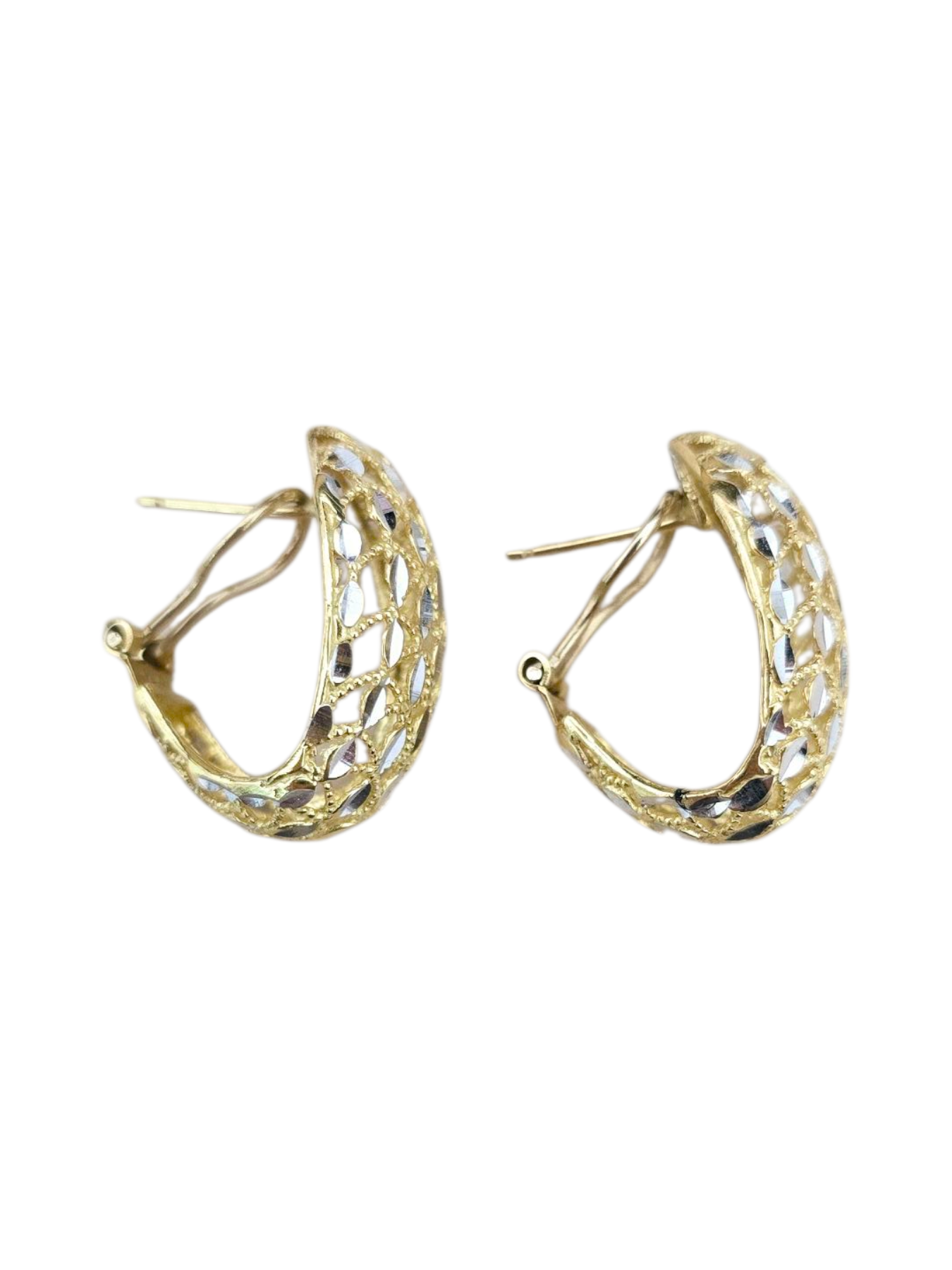 Orecchini Intrecci Oro 750/1000