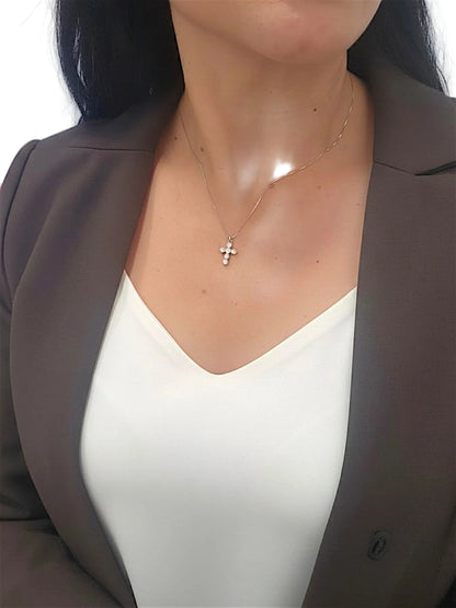 Collana con Croce Oro 750/1000