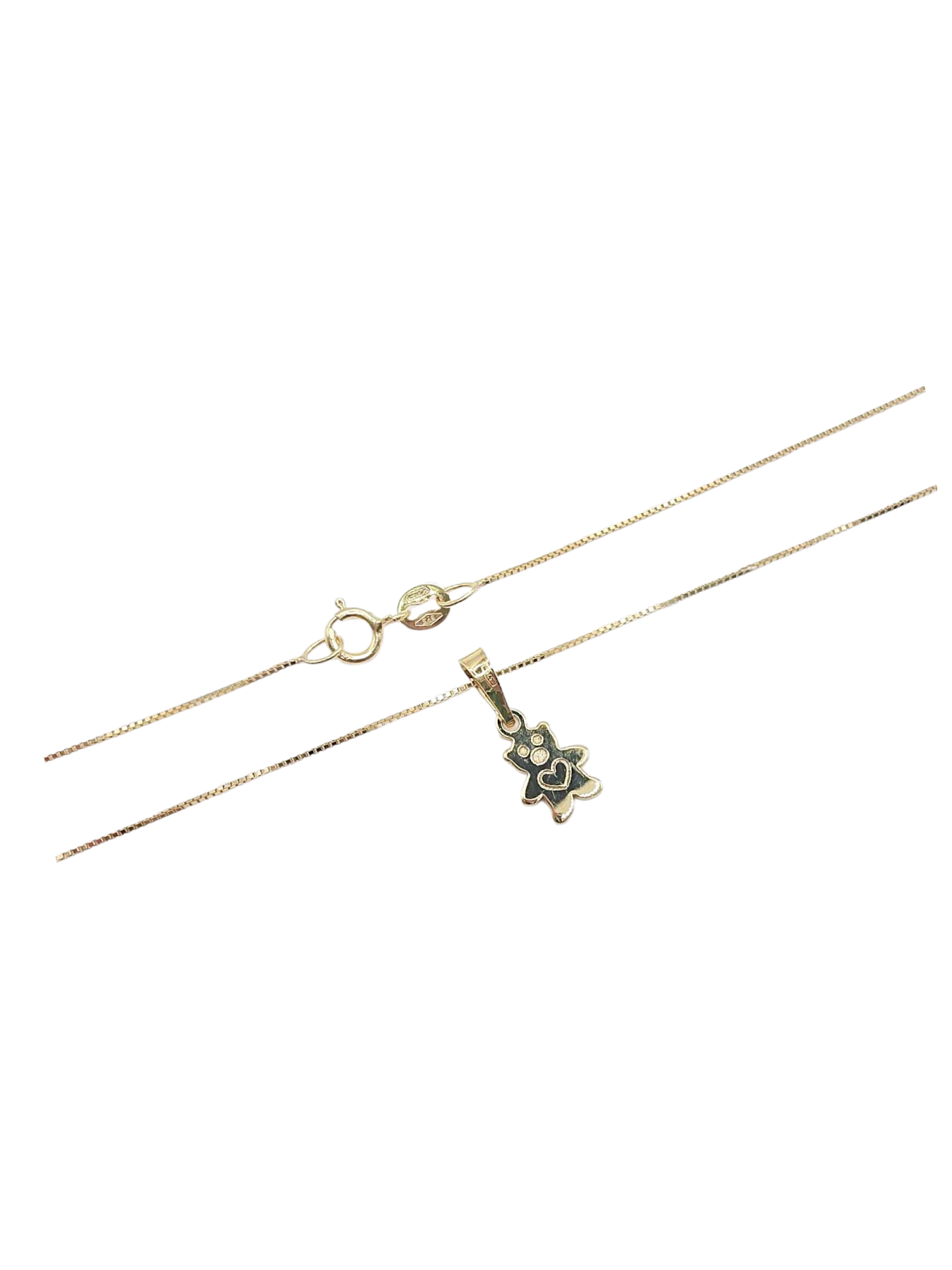 Collana Orsetto Oro 375/1000