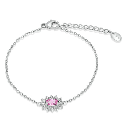 Bracciale Cristallo Kate rosa