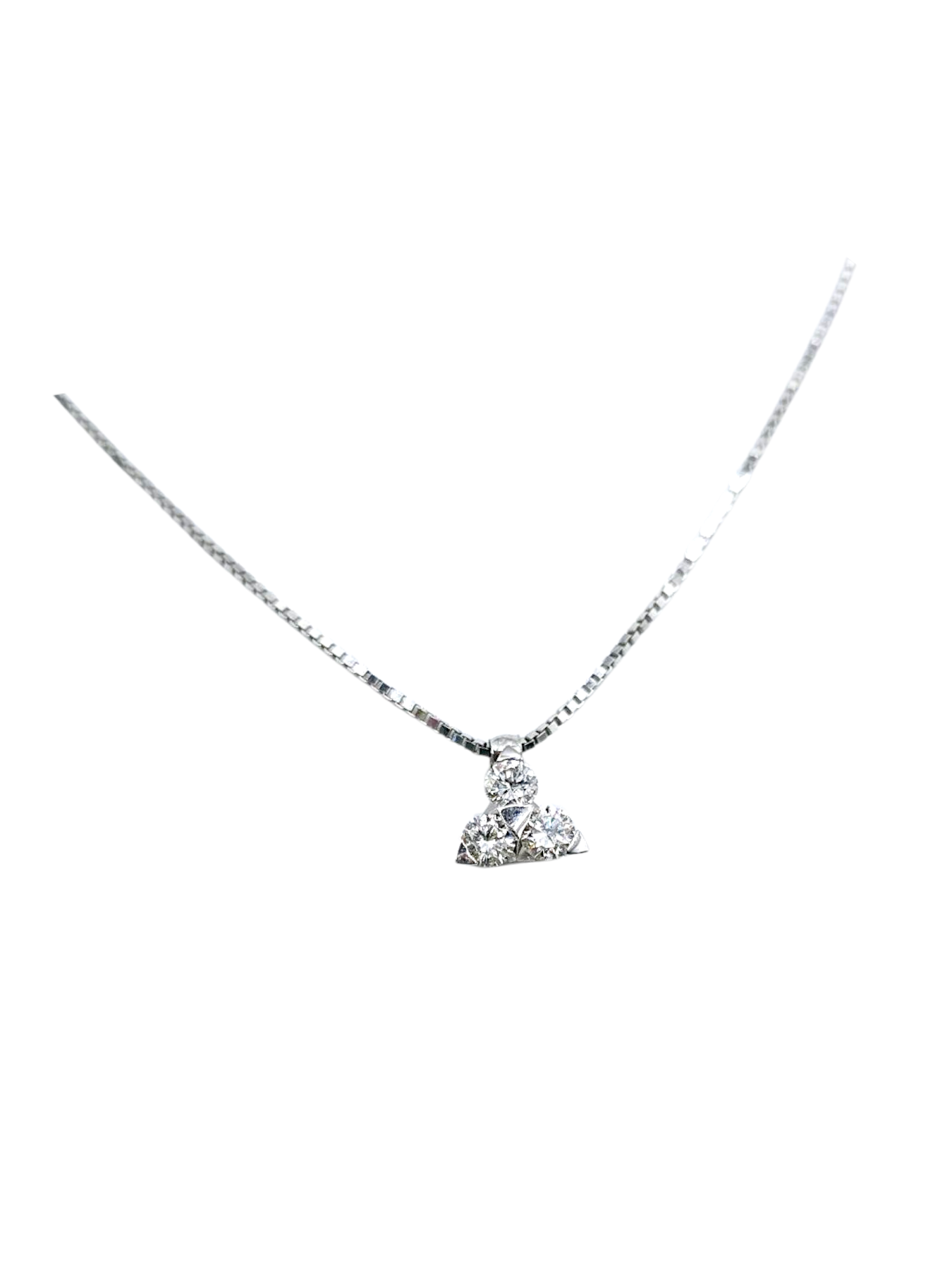 Collana Diamanti Trilogy Oro 750/1000