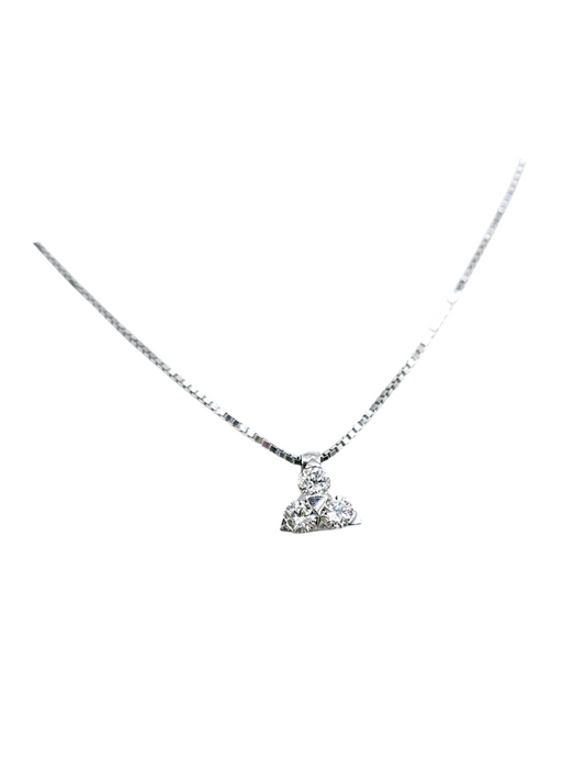 Collana Diamanti Trilogy Oro 750/1000
