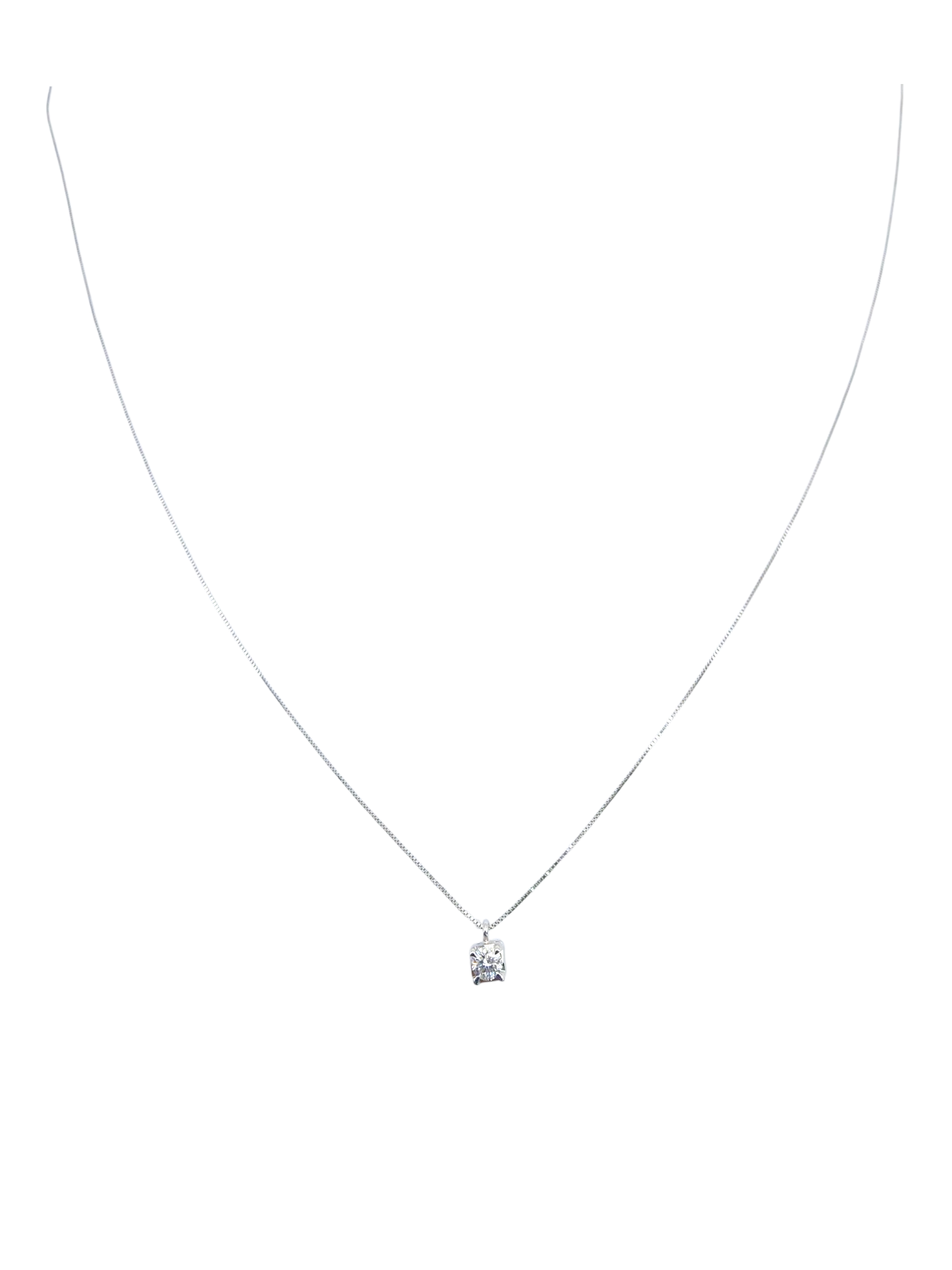 Collana Gallery con diamante