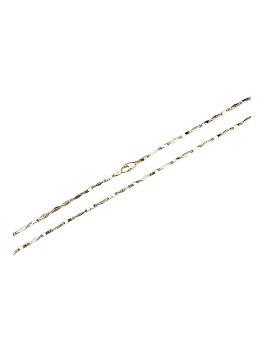 Catena Bicolore Oro 750/1000