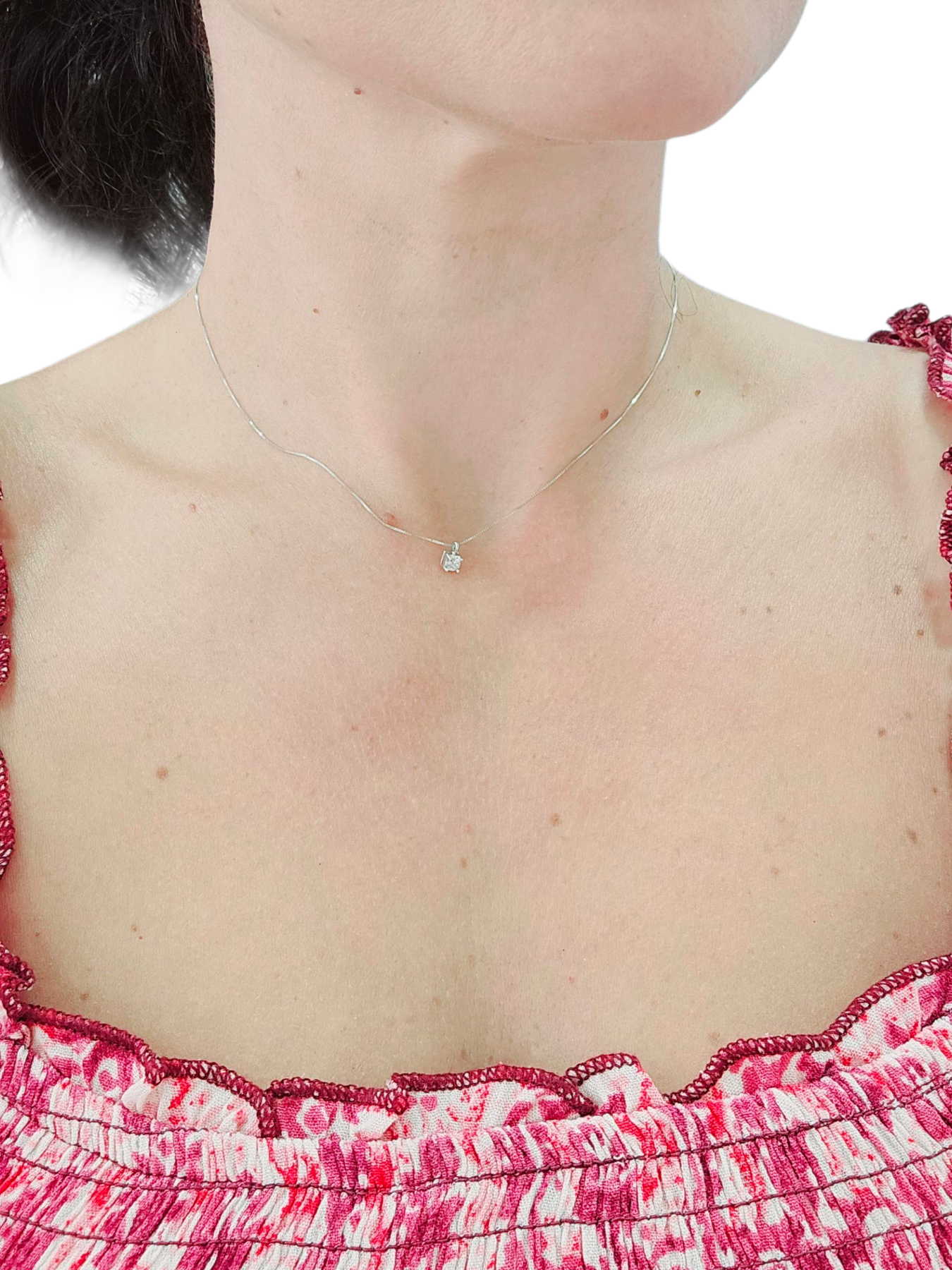 Collana Gallery con diamante