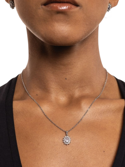 Collana Cristallo Kate bianco