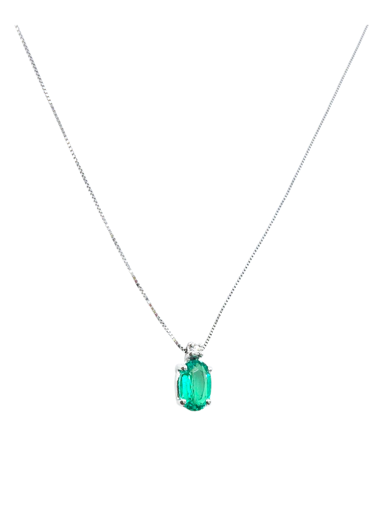 Collana Easy Color con smeraldo