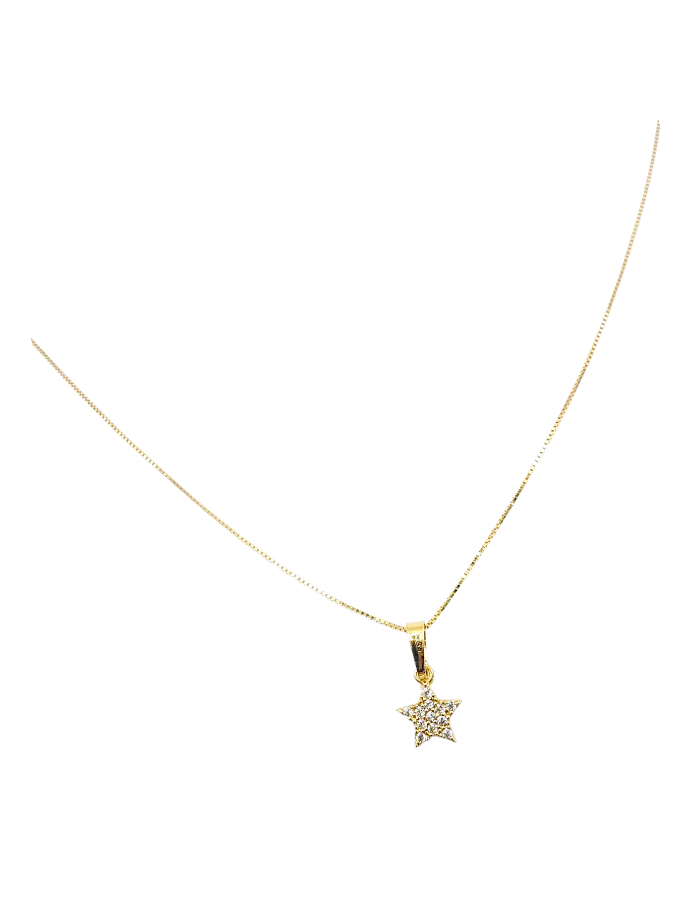Collana Stellina Oro 375/1000