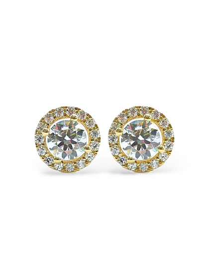 Orecchini Punto Luce Oro 375/1000