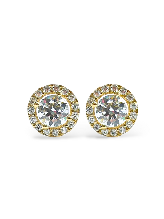 Orecchini Punto Luce Oro 375/1000