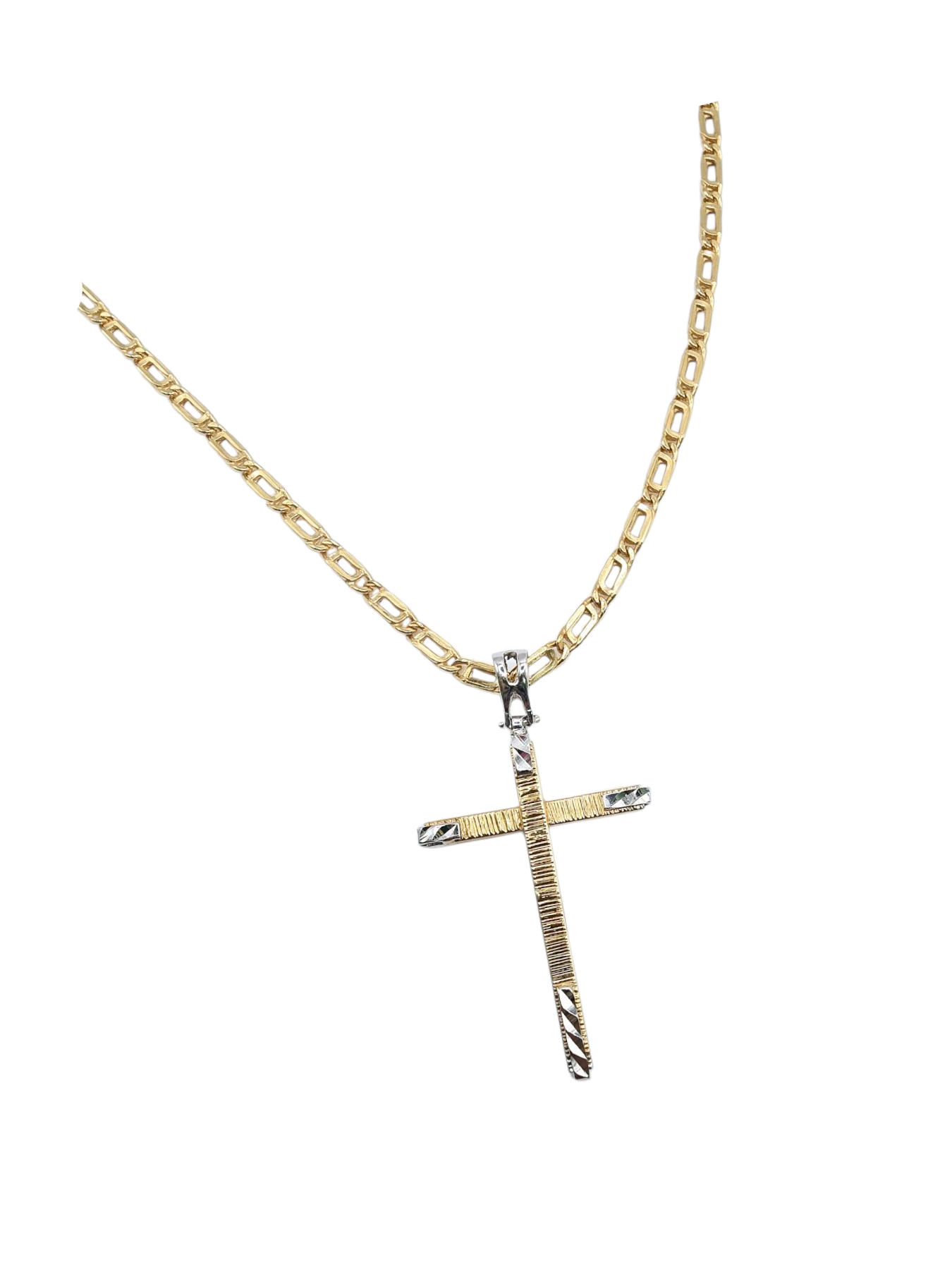 Collana Crocifisso Oro 750/1000