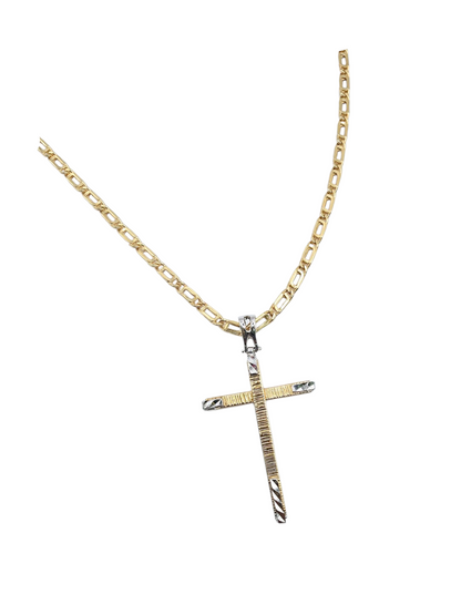 Collana Crocifisso Oro 750/1000