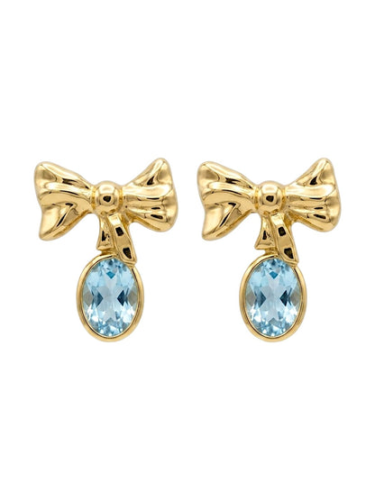 Orecchino Fiocchetto Elegante Oro 750/1000