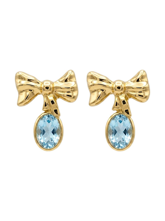 Orecchino Fiocchetto Elegante Oro 750/1000