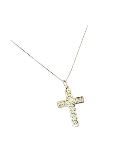 Collana Croce Oro 750/1000