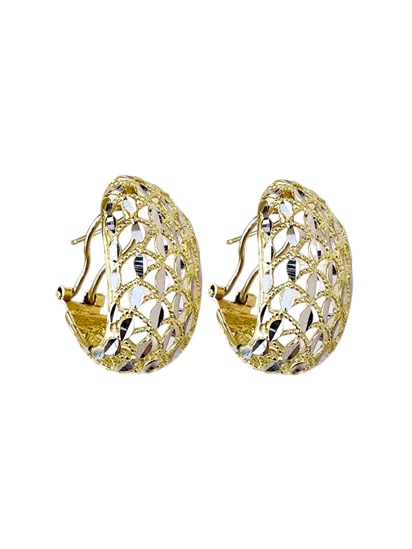 Orecchini Intrecci Oro 750/1000