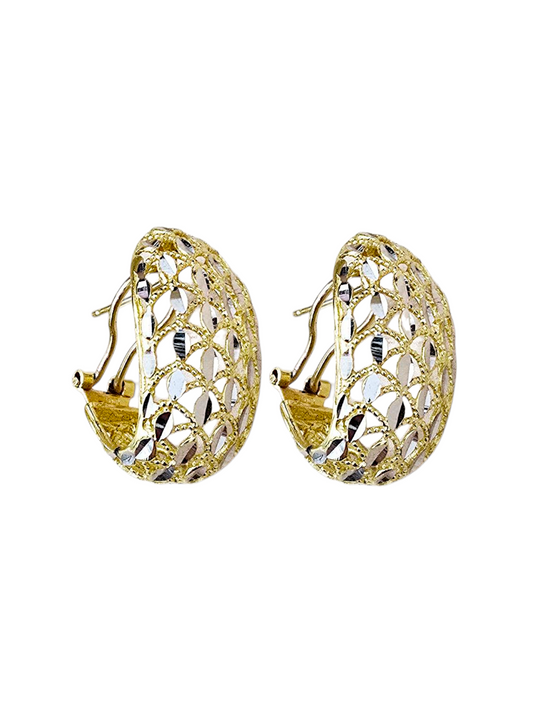 Orecchini Intrecci Oro 750/1000