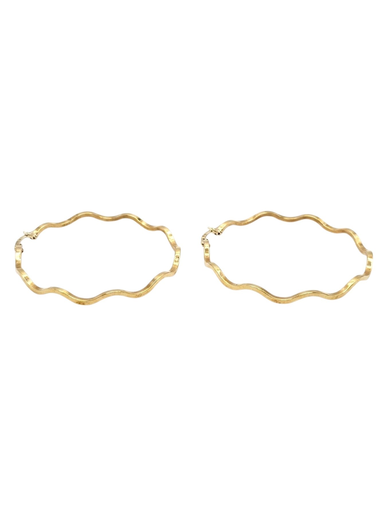 Orecchini  Cerchio "Wave" Oro 750/1000