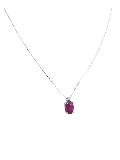 Collana Easy Color con rubino