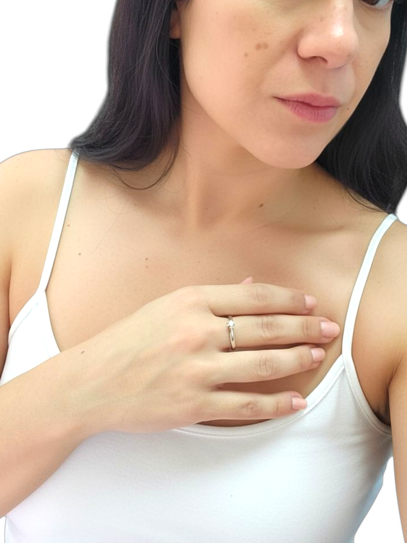 Solitario Promesse Oro 750