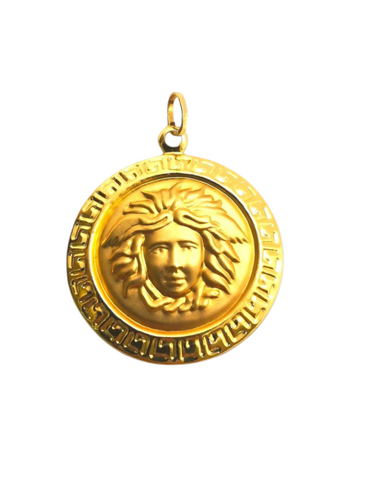 Ciondolo Medusa Uomo Oro 750/1000