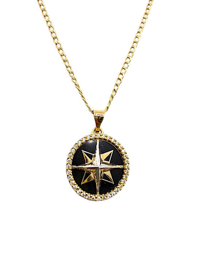 Collana Rosa dei Venti Uomo Oro 750/1000