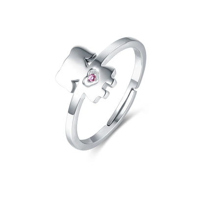 Anello con bimba