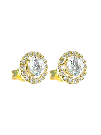 Orecchini Punto Luce Oro 375/1000