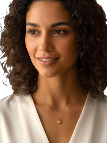 Collana Cuoricino Donna Oro 750/1000