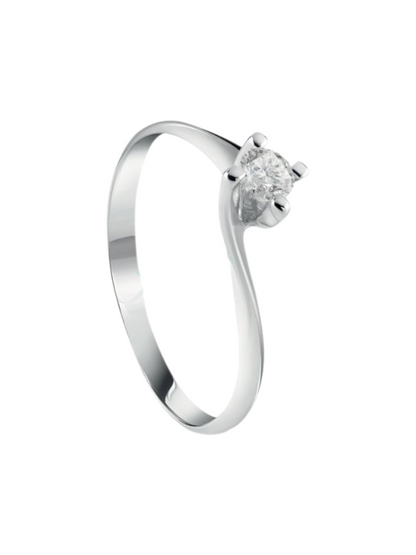Solitario Valentino con diamante