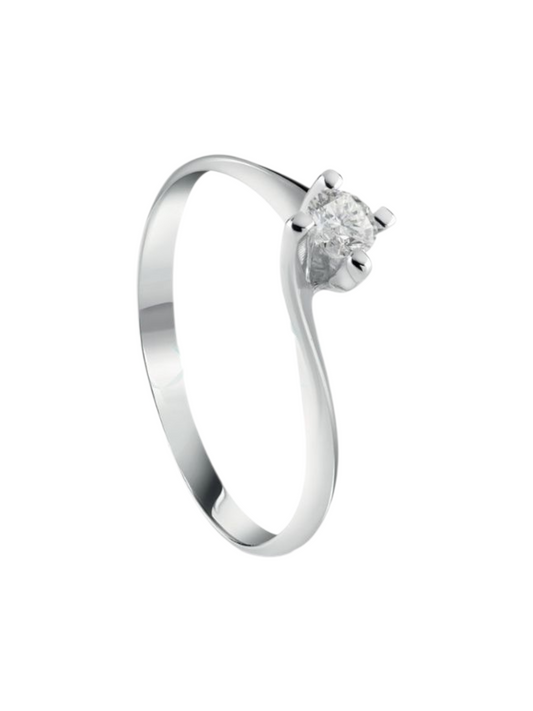 Solitario Valentino con diamante