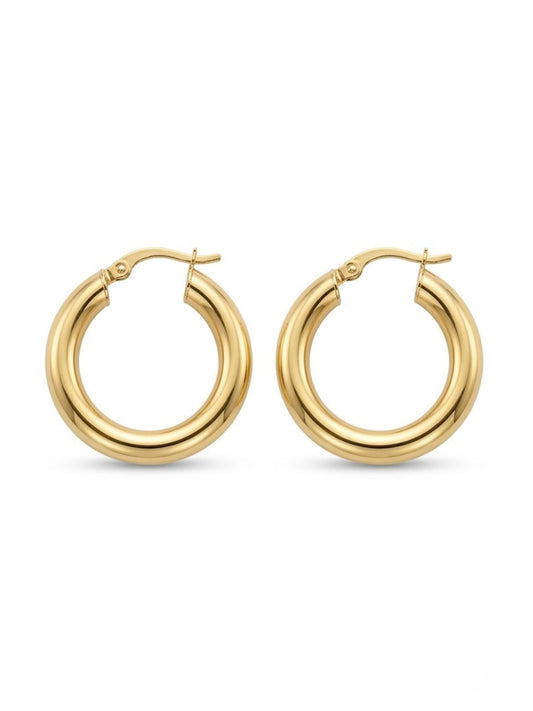 Orecchini Cerchio Donna Oro 750/1000