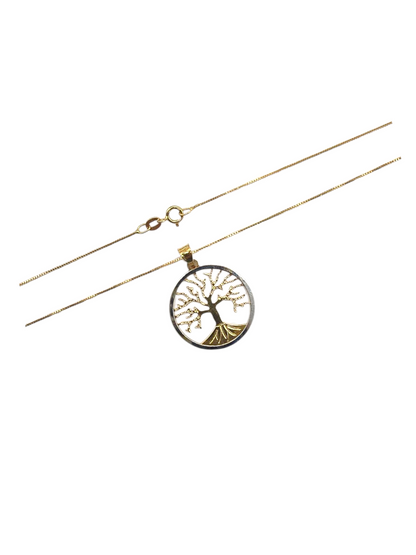 Collana Albero della Vita Oro 750/1000