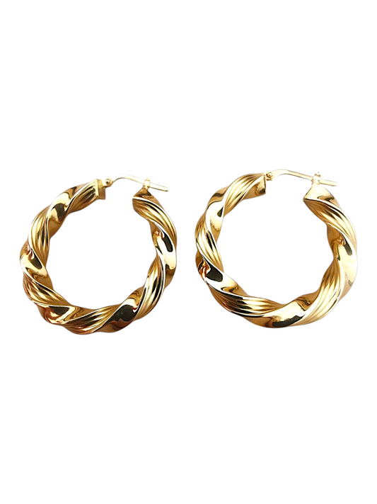 Orecchini Torchon Oro 750/1000