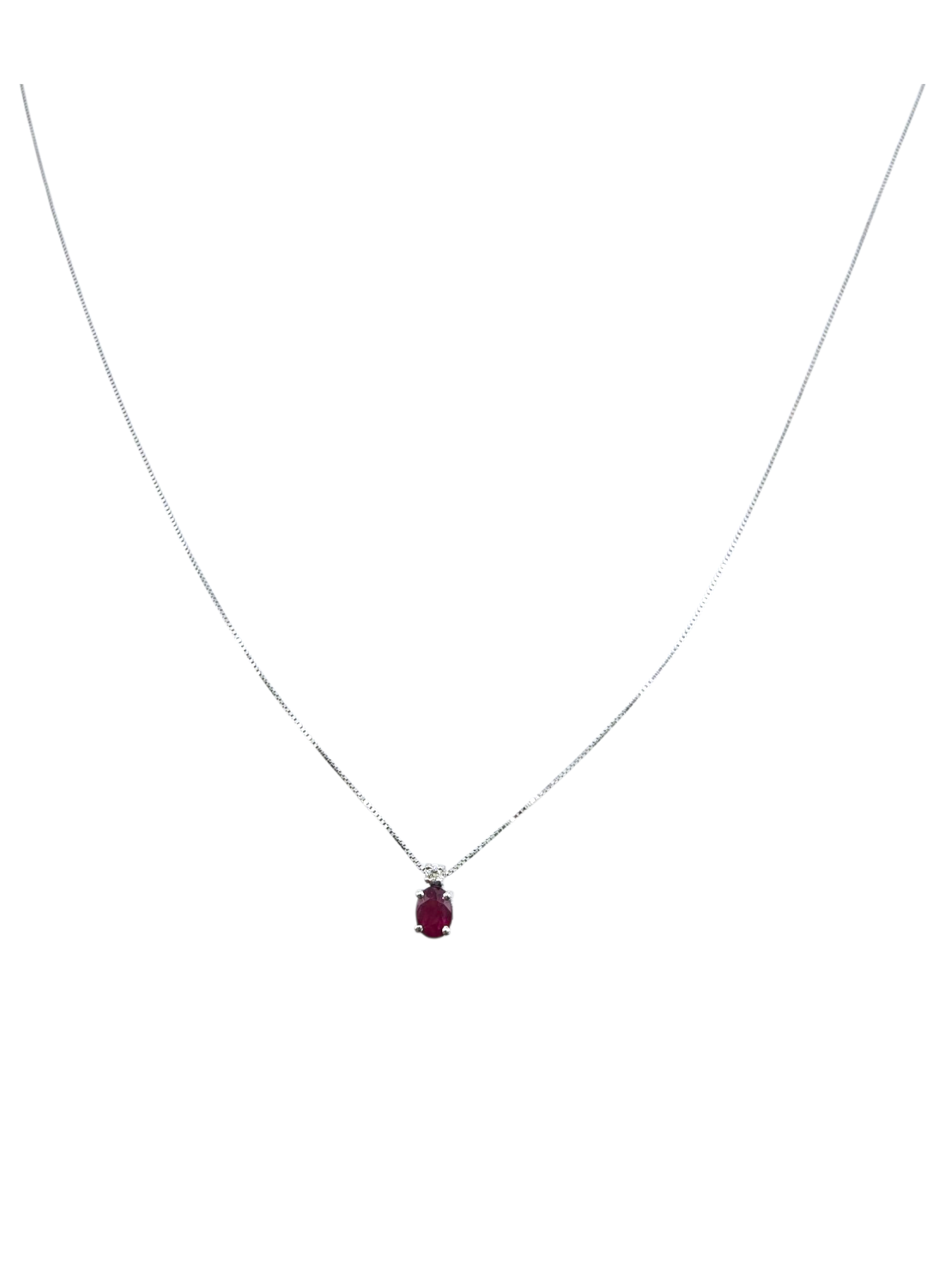 Collana Easy Color con rubino