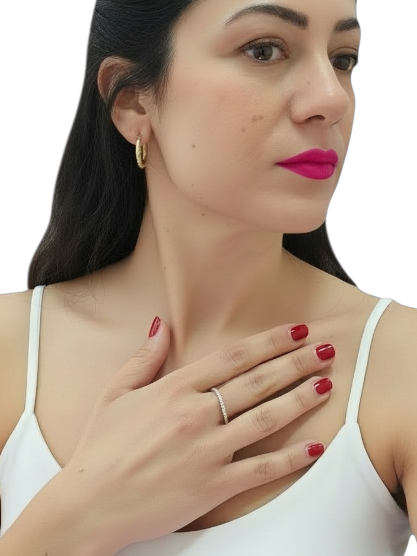 Anello Onda di Luce Oro 750/1000